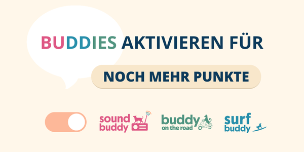 TALK Buddies aktivieren für noch mehr Punkte